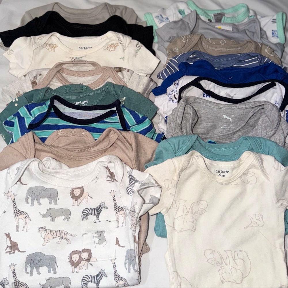 Assorted Baby clothing and footwear